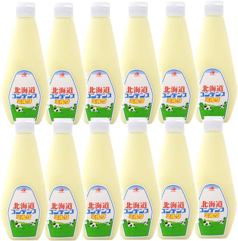 北海道コンデンスミルク　1kg✖️12本セット Amazon.co.jp: 北海道乳業 コンデンスミルク 1kg (12本 1ケース) 業務